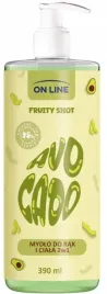 on-line-fruity-shot-mydlo-avocado-390-ml