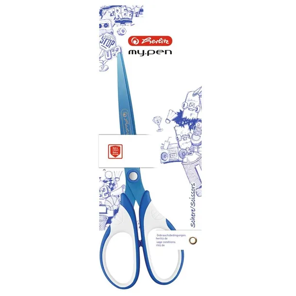 nozyczki-my-pen-18cm-niebiesko-biale-bohater-brak