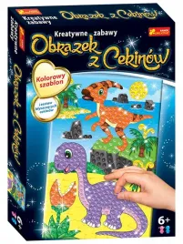 cekinowy-obrazek-dinozaur-parazaurolof-i-diplodocus