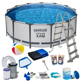 basen-stelazowy-ogrodowy-okragly-396x396x122-cm-18w1-szaro-srebrny-duzy