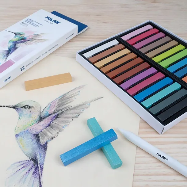 pastele-miekkie-24-kolorow-milan-stan-opakowania-oryginalne