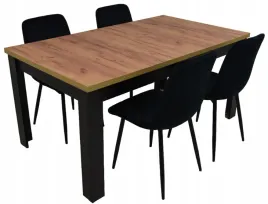 stol-rozkladany-90x160-200cm-4-krzesla-tapicerowane-welur-wybor