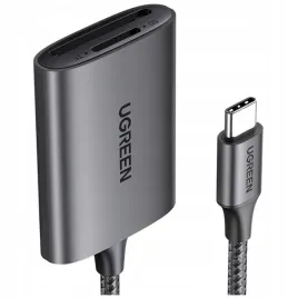 ugreen-adapter-czytnik-kart-sd-i-kart-tf-usb-c-5gb-s-szary