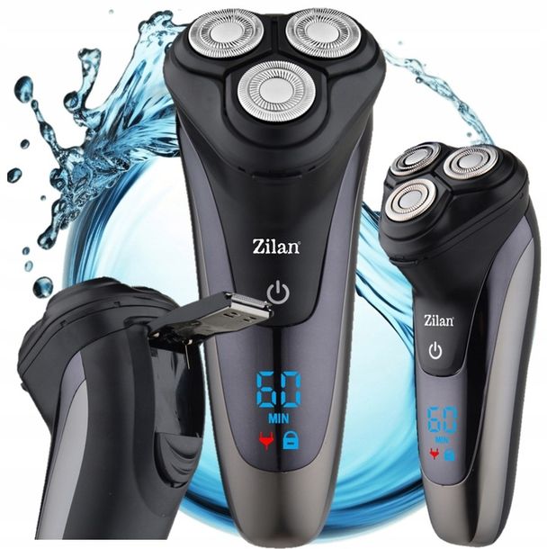 ﻿GOLARKA MĘSKA TRYMER MASZYNKA DO GOLENIA WET&DRY USB KRONOS