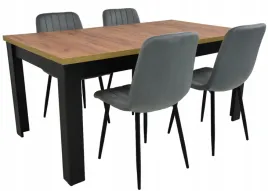 stol-rozkladany-90x160-200cm-4-krzesla-tapicerowane-welur-wybor