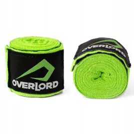 overlord-bandaz-bokserski-owijka-400-cm-zielony-neon