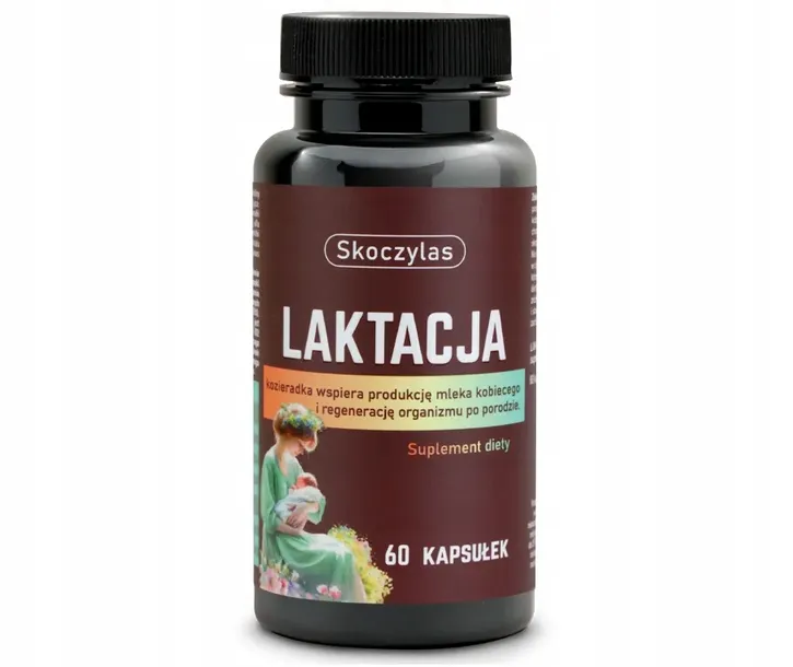 Skoczylas Laktacja - Wsparcie dla Mam Karmiących Piersią (60 Kapsułek)
