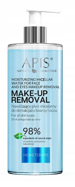 ﻿APIS MAKE UP REMOVAL Nawilżający Płyn do demakijażu Twarzy i Oczu 500ml