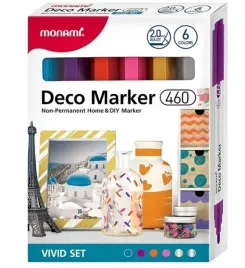 markery-akrylowe-deco-marker-6kol-vivid-monami