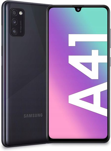 SAMSUNG GALAXY A41 64GB A415F DUAL SIM | CZARNY | SMARTFON