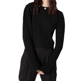 sweter-damski-silvian-heach-tuman-klasyczny-czarny