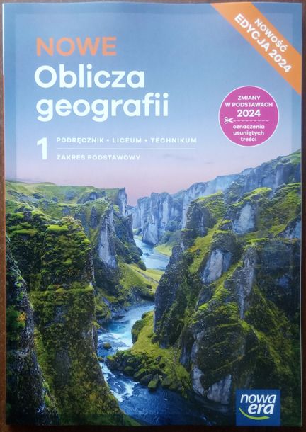 NOWE Oblicza geografii 1 Podręcznik Zakres podstawowy edycja 2024