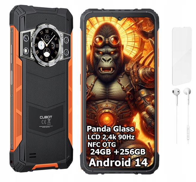 Smartfon Pancerny CUBOT KING KONG ACE 3 24/256GB NFC DUAL SIM 4G 6,5