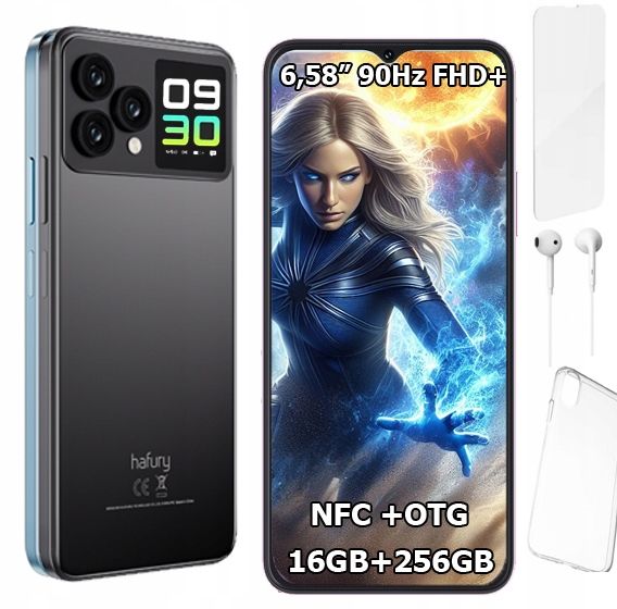 Smartfon CUBOT HAFURY V1 16/256GB LTE ANDROID 13 NFC + ETUI