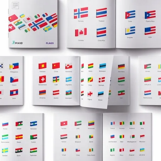 klocki-pixio-111-flags-liczba-elementow-111