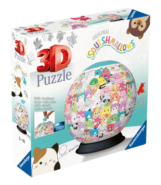 puzzle-3d-kula-squishmallows-ravensburger-bohater-brak
