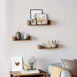 vasagle-zestaw-polek-brazowy-40x10x9cm