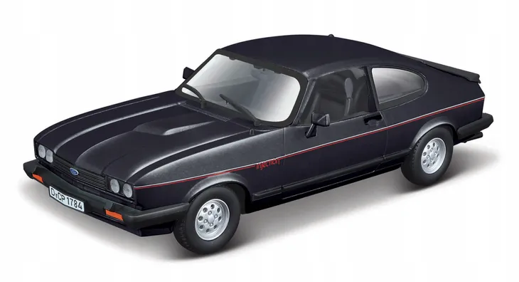 bburago-model-ford-capri-1982-blac-1-24-stan-opakowania-oryginalne