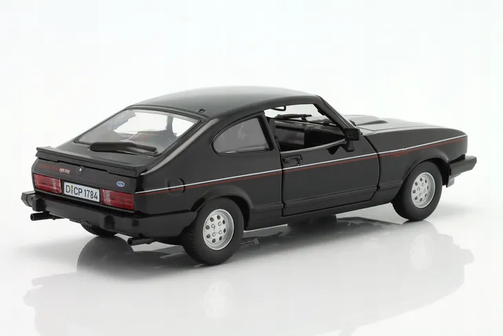 bburago-model-ford-capri-1982-blac-1-24-stan-zlozenia-calosc-die-cast