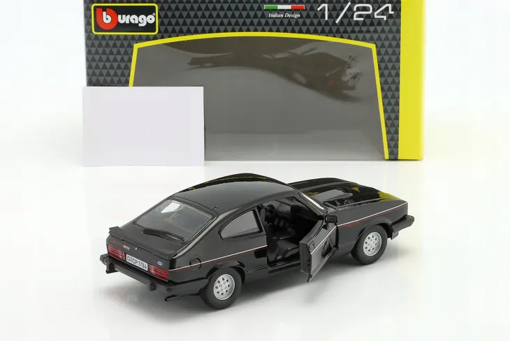bburago-model-ford-capri-1982-blac-1-24-stan-nowy-stan-opakowania-oryginalne