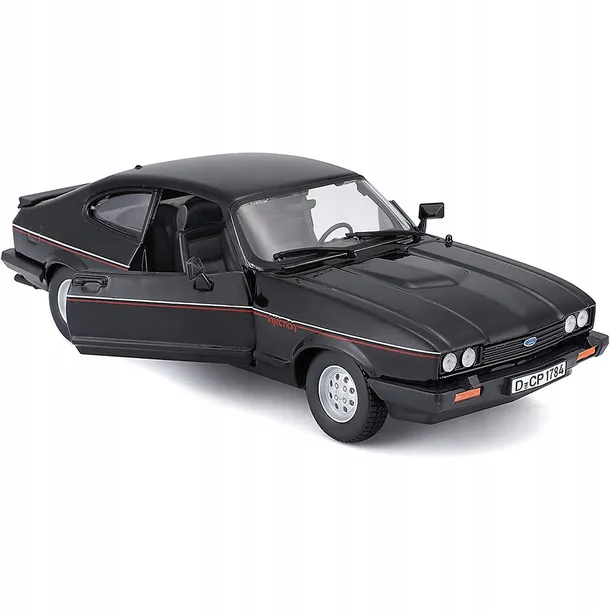 bburago-model-ford-capri-1982-blac-1-24-stan-nowy-stan-zlozenia-calosc-die-cast
