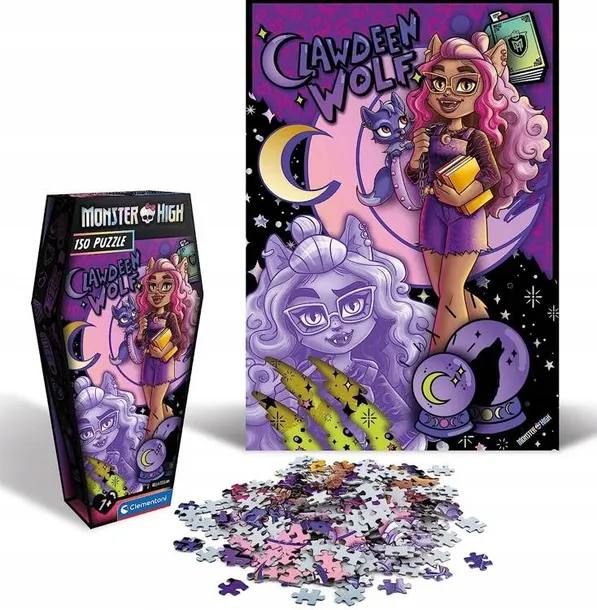puzzle-150-monster-high-clawdeen-wolf-marka-clementoni
