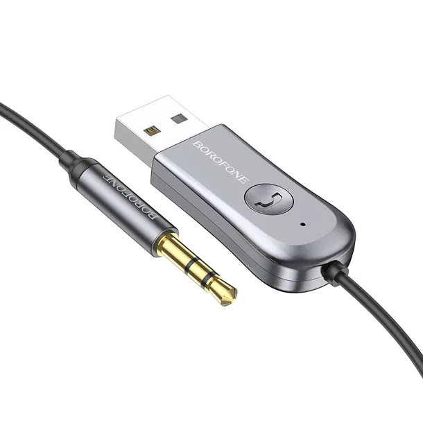 borofone-adapter-bc44-audio-bluetooth-usb-na-jack-35mm-szary-stan-opakowania-oryginalne-marka-borofone