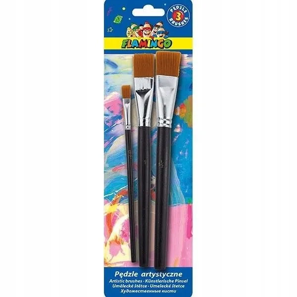 pedzle-artystyczne-plaskie-3szt