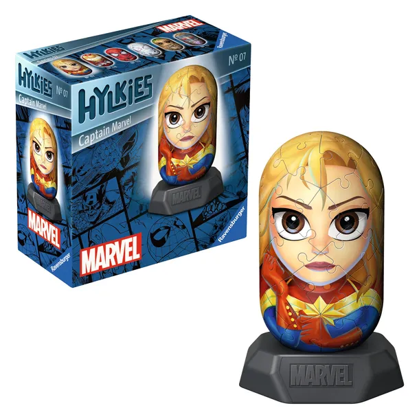 puzzle-3d-hylkies-kapitan-marvel-kolekcja-marvel