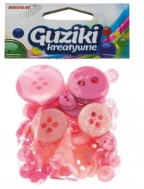 guziki-kreatywne-rozowe-40g