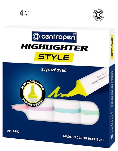 zakreslacz-soft-4-kolory-centropen-kod-producenta-4-6252-0404