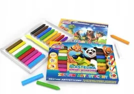 zestaw-artystyczny-dla-dzieci-8-plastelina-8-kredki-woskowe-kolorowanka