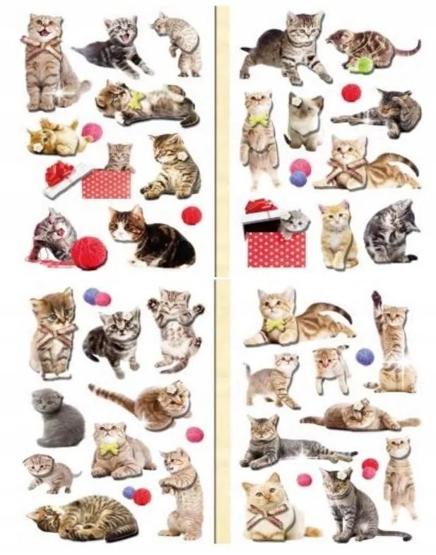 naklejki-3d-koty-mix