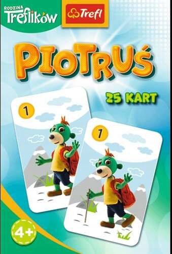 ﻿RODZINA TREFLIKÓW KARTY PIOTRUŚ GRA KARCIANA RODZINNA ŁĄCZ W PARY 08507