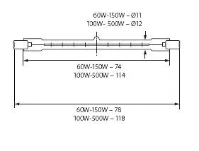 zarnik-halogenowy-zext-rx7s-8520lm-c-stan-nowy