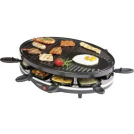 raclette-grill-elektryczny-domo-do9038g-czarny-1200-w