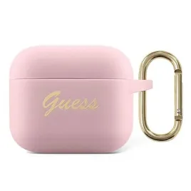 guess-gua3sssi-airpods-3-cover-rozowy-pink-silicone-vintage-script