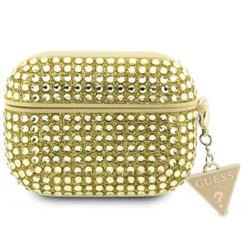 guess-guap2hdgtpd-airpods-pro-2-cover-zloty-gold-rhinestone-triangle-charm
