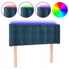 zaglowek-do-lozka-z-led-ciemnoniebieski-103x1