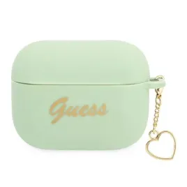 guess-guaplschsn-airpods-pro-cover-zielony-green-silicone-charm-heart-colle