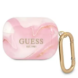 guess-guapunmp-airpods-pro-cover-rozowy-pink-marble-collection