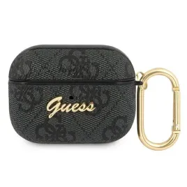 guess-guap4gsmk-airpods-pro-cover-szary-grey-4g-script-metal-collection