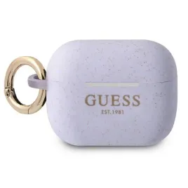 guess-guapsggeu-airpods-pro-cover-purpurowy-purple-silicone-glitter