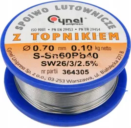 cyna-07-mm-01kg-z-topnikiem-cynel-sn60pb40