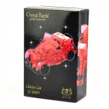 crystal-puzzle-automobil-czerwony-material-karton-papier-plastik