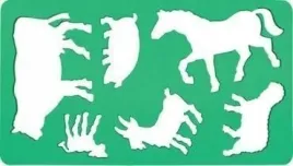 szablon-zwierzat-kon