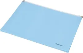koperta-focus-c4604-a4-z-suwakiem-niebieska