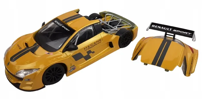 renault-megane-trophy-1-24-bburago-kolor-zolty