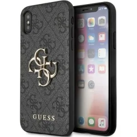 guess-guhcpx4gmggr-iphone-x-xs-szary-grey-hardcase-4g-big-metal-logo