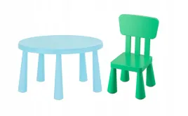 ikea-zestaw-mammut-stolik-dzieciecy-jasnoniebieski-85-cm-krzeselko-zielony
